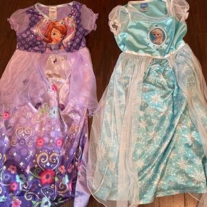 Disney Princess night gowns